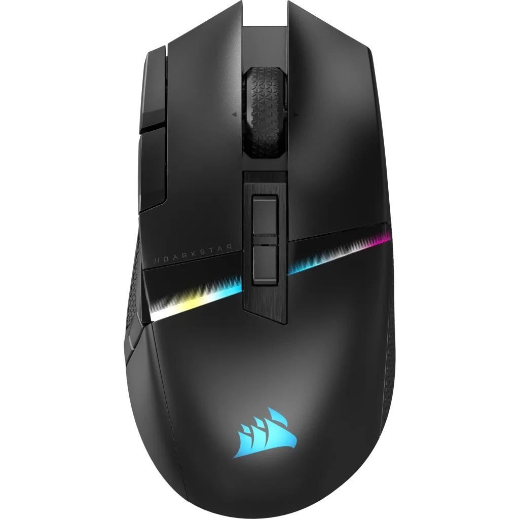 Myszka gamingowa Corsair DARKSTAR WIRELESS GAMING MOUSE czarna (CH-931A011-EU)