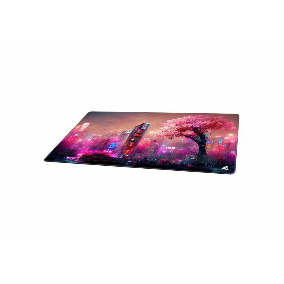 Sharkoon SKILLER SGP40 D4, gaming mouse pad (neon pink/multicolored) (4044951042517)