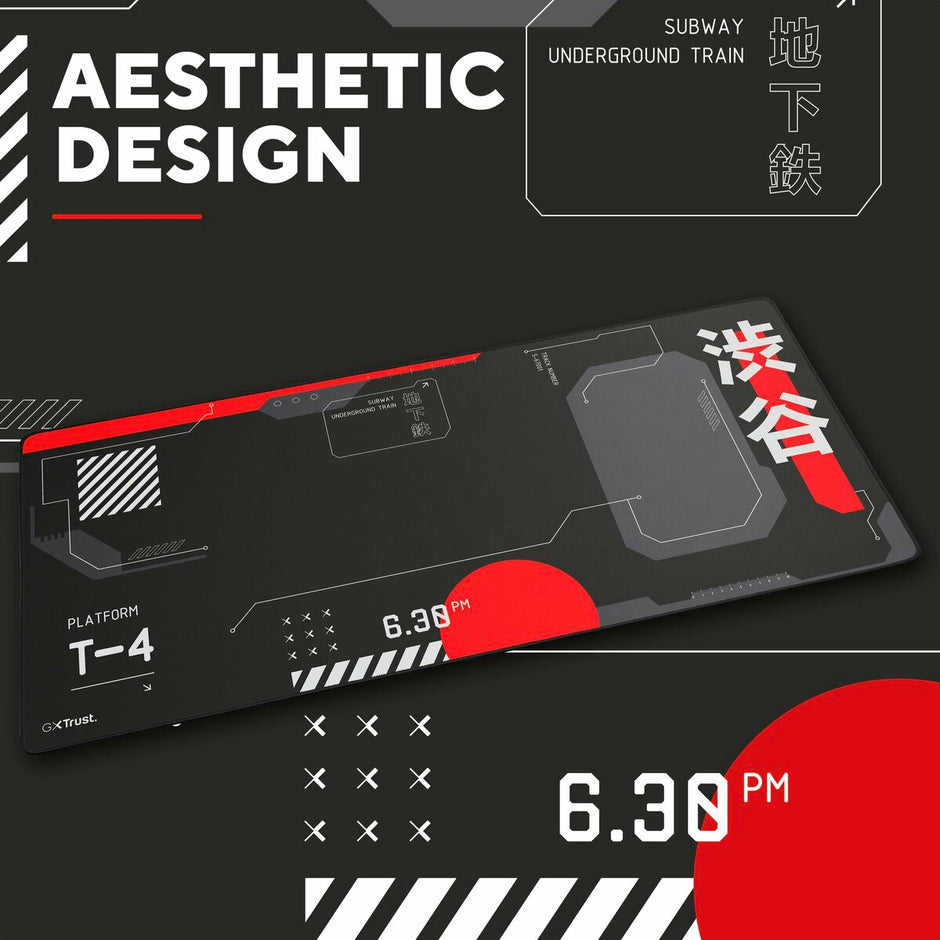 Gaming Mouse Mat Trust 25716 Black