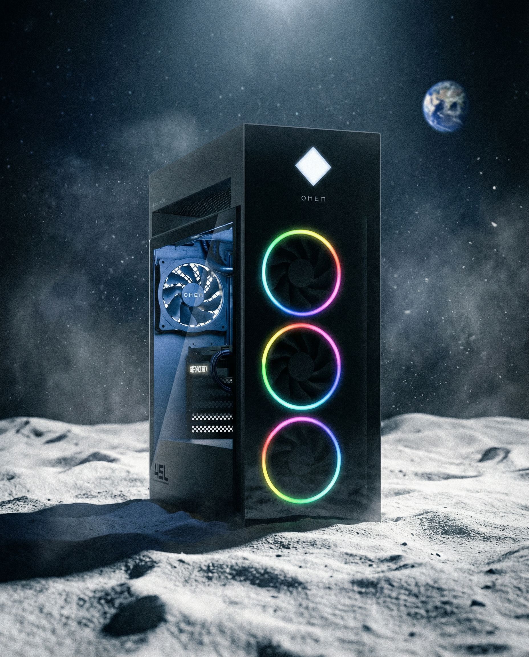 HP OMEN 45L GT22-3020no Gaming PC (BA2N2EA) (BA2N2EA#UUW)