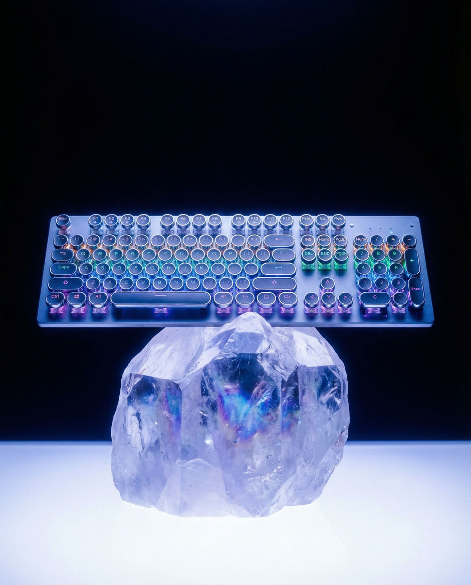 Retro Punk Mechanical Gaming Keyboard RGB Backlit