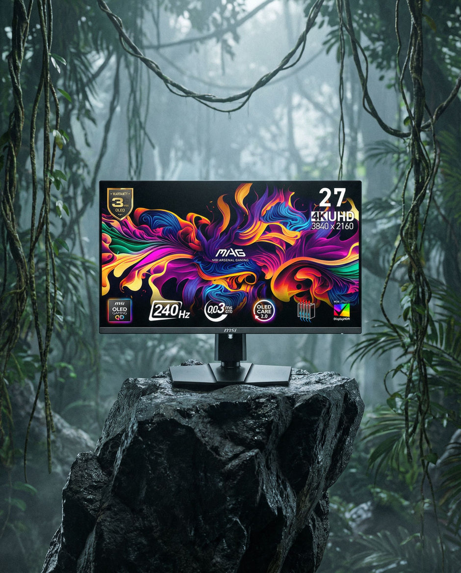 MSI MAG 321UP QD-OLED LCD monitor 80 cm (31.5") 3840 x 2160 px 4K Ultra HD QDOLED Čierna (MAG 321UP QD-OLED)