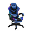 NNEED Racing Gaming Chair 7 RGB LED 8 Points Massage Black&Blue