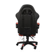 NNEED Racing Gaming Chair 7 RGB LED 8 Points Massage Black&Red