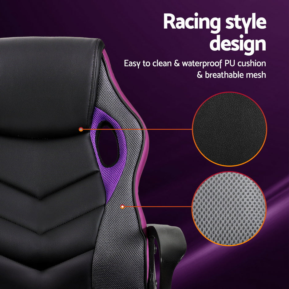 NNEDSZ Gaming Office Chair Computer Chairs Purple