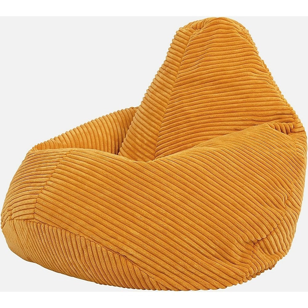 NNEDSZ Jumbo Cord Beanbag Chair Cover Unfilled Large Bean Bag - Mustard