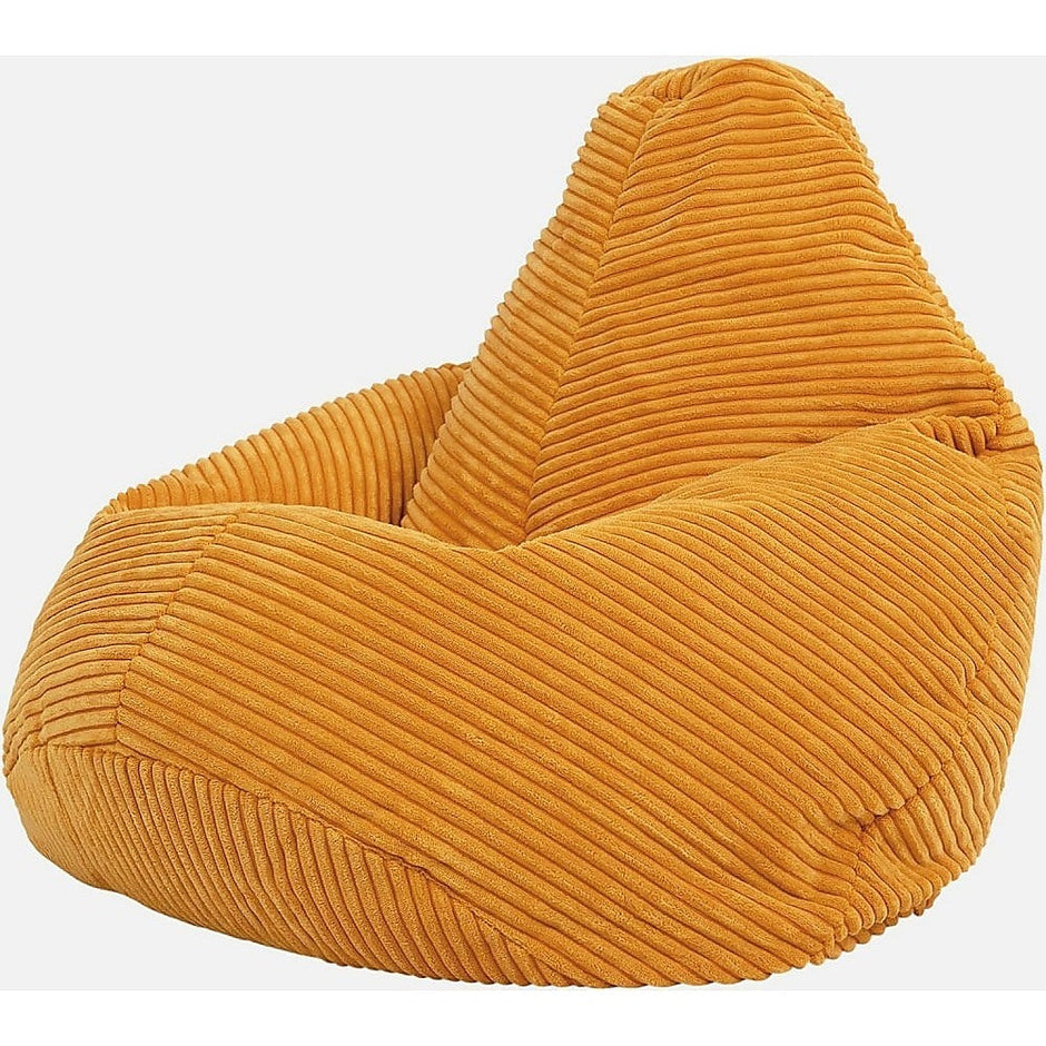 NNEDSZ Jumbo Cord Beanbag Chair Cover Unfilled Large Bean Bag - Mustard