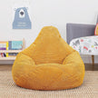 NNEDSZ Jumbo Cord Beanbag Chair Cover Unfilled Large Bean Bag - Mustard