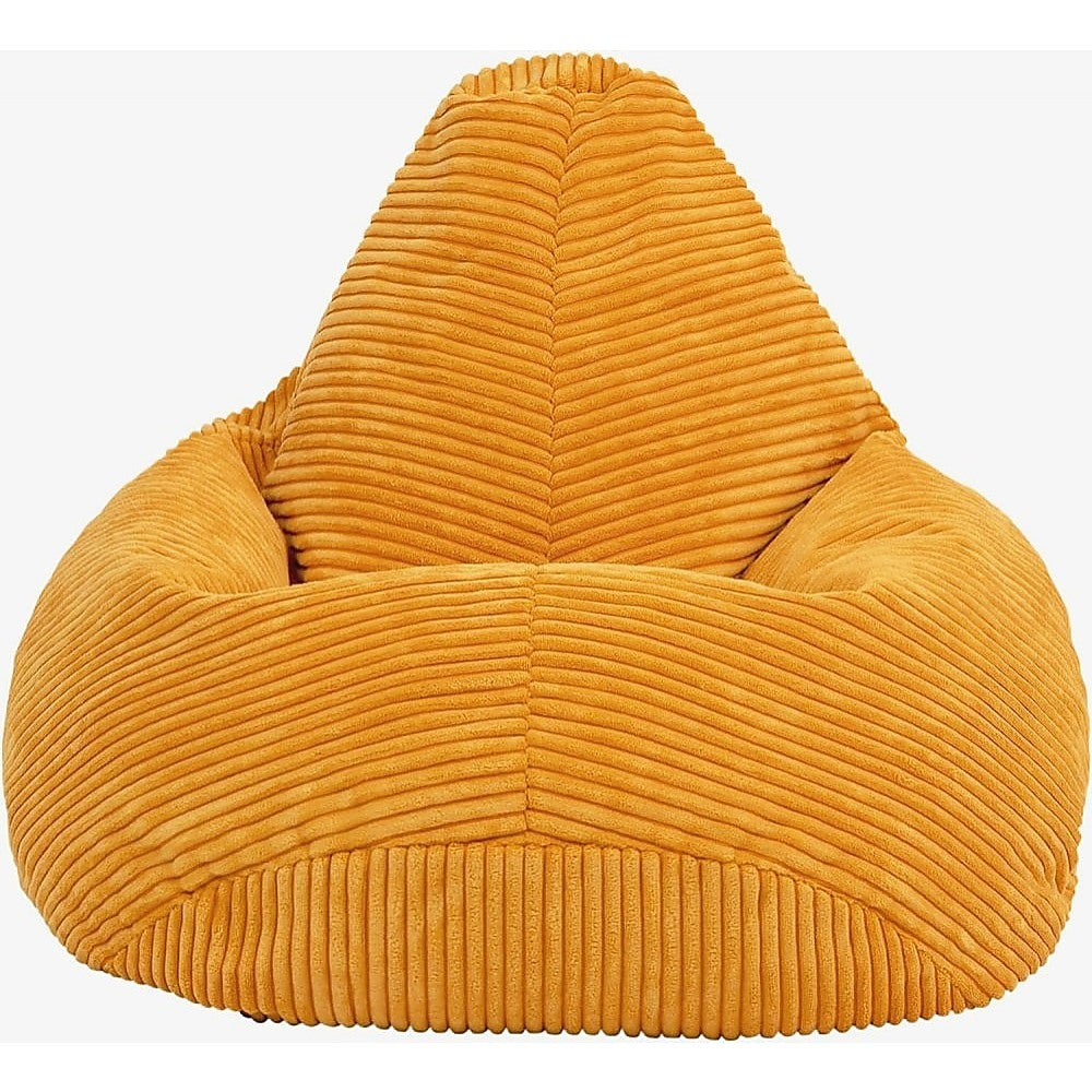 NNEDSZ Jumbo Cord Beanbag Chair Cover Unfilled Large Bean Bag - Mustard