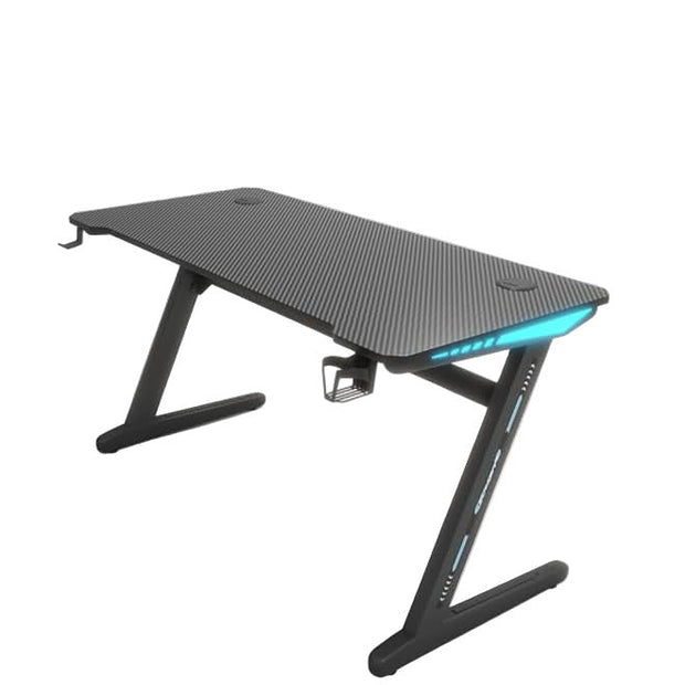 Gaming Desk With LED Light Gaming Desk Z Leg 120 CM