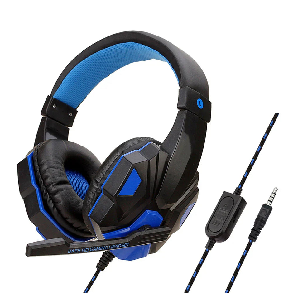 Wired Gaming Headset with Noise Cancelling Microphone