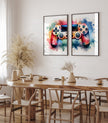 Gaming Poster 2er Set· Gaming Wandkunst · Gaming Raum Deko · Gamer Geschenk · Videospiel · Wand Deko · Esports Spiel·Deko Print· ohne Rahmen
