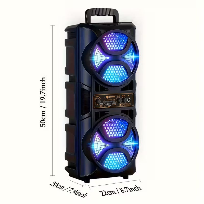 NNETM Wireless RGB Party Speaker with TWS & USB