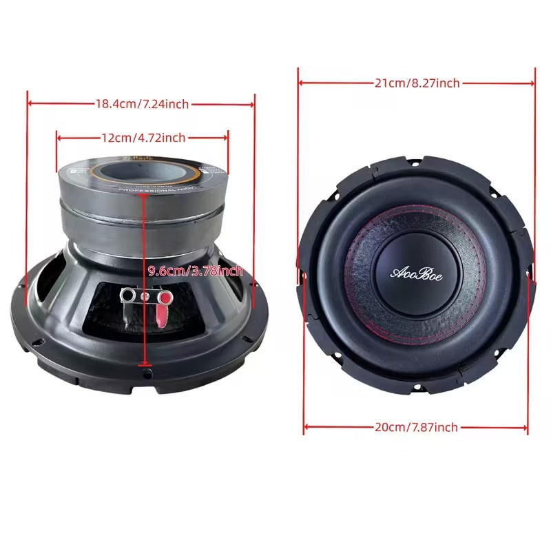 NNETM 220W Subwoofer Speaker for Home & Car