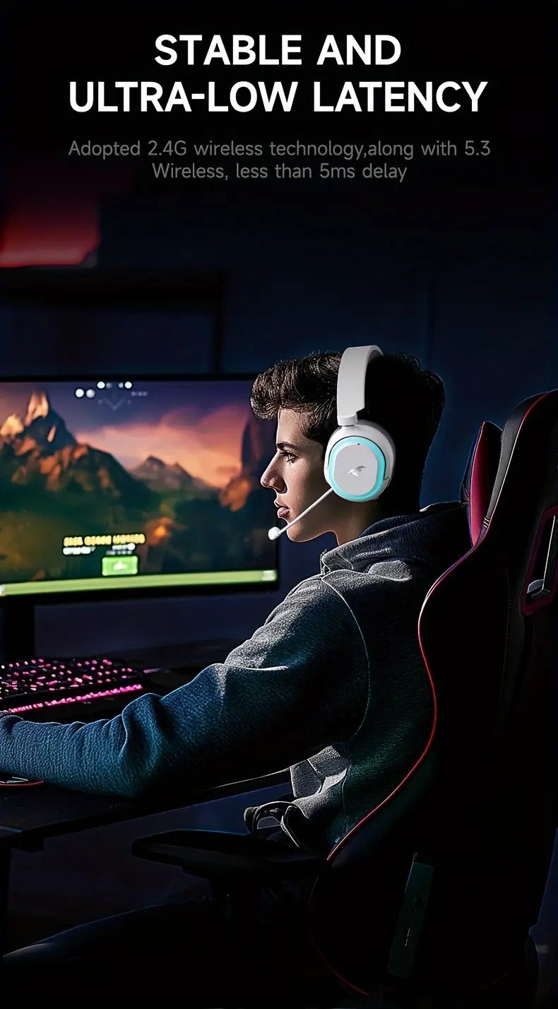 NNETM Wireless Gaming Headset with Surround Sound