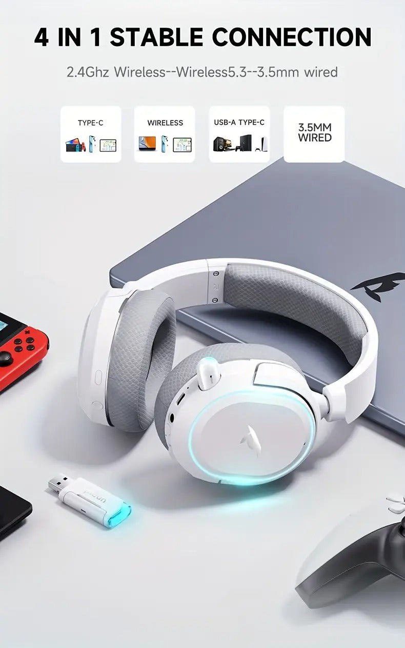 NNETM Wireless Gaming Headset with Surround Sound