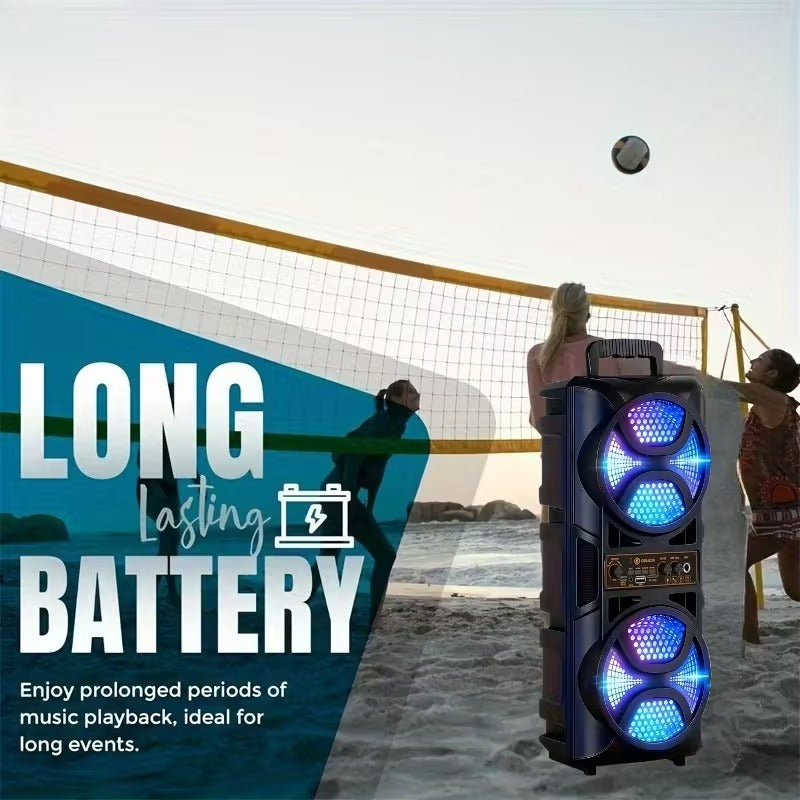 NNETM Wireless RGB Party Speaker with TWS & USB