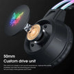 NNETM Gaming Headset with Detachable Cat Ear Microphone