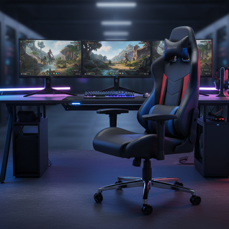 make a gaming chair with a gaming desk